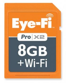 Eye-Fi Pro|X2 8GB +Wi-fi รุ่นยอดนิยม สำหรับมืออาชีพ