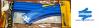TOMY SKYBLUE RAILROAD R-11 Turn Out Rail รางเบี่ยงซ้าย ขวา