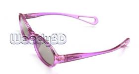 ขายแว่น 3 มิติ แบบพลาสติก (3D Plastic Glasses - Polarized) สำหรับเด็ก