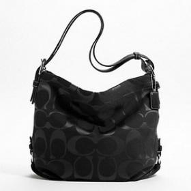 ขาย Coach COACH 24 CM Signature Duffle Black  F15067
