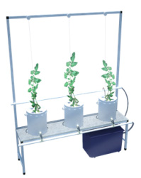 ชุดรางสำเร็จรูปสำหรับปลูกผักไฮโดรโปนิกส์ ผักไร้ดิน รุ่น Climber Farm 004