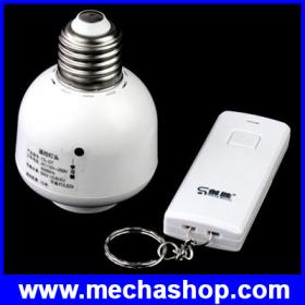 สวิทซ์รีโมท รีโมทสวิทซ์ปิดเปิด ควบคุมขั้วหลอดไฟ E27 Wireless Romote Control Bulb Light Lamp