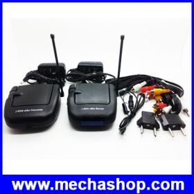 เครื่องรับส่งสัญาณ AV แบบไร้สาย 2.4Ghz Wireless AV Audio Video Sender IR Transmitter Receiver