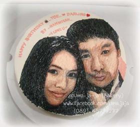 เค้กภาพเหมือน 3  (Order จากน้องน้ำหวานค่ะ) 
