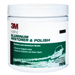 3M 09020 ครีมทำความสะอาดและขัดเงาอลูมิเนียม 18oz Marine Aluminum Restorer and Polish
