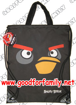 กระเป๋าใส่ชุดว่ายน้ำ Angry Birds สีดำ แองกรี้เบิร์ด แองกี้เบิร์ด แองกรีย์เบิร์ด แองกีย์เบิร์ด กระเป๋าใส่ของเปียก กระเป๋าเด็ก ของใช้เด็ก รหัส bckswmagb003