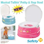 Musical Talkin'Potty & Step Stool