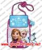กระเป๋าคล้องคอ Frozen สีชมพู กระเป๋าใส่มือถือ โฟรเซ่น แอนนา เอลซ่า anna elsa กระเป๋าเด็ก รหัส bckslifro013