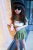 เดรสสั้น สีเขียว