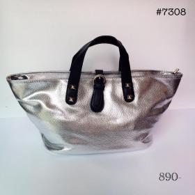 กระเป๋าสะพาย สีเงิน รหัส7308