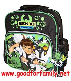 กระเป๋าเป้เด็ก Ben10 Going HERO 12 นิ้ว สีดำ เบนเทน เบ็นเท็น กระเป๋าสะพายหลัง กระเป๋านักเรียน กระเป๋าเด็ก รหัส bckpckben167