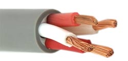 สายลำโพงคานาเร่ Canare Speaker Cable 4S10F สีดำ ขนาดจำหน่าย 100 เมตร ราคาต่อกล่อง 10000 บาท 