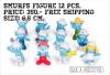 Smurfs Figure 12 pcs. ชุดโมเดลสเมิร์ฟ  12 ตัว