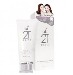 ขาย 2T WHITE Bird's Nest White Ultimate Foam 100 g. 2T WHITE Bird's Nest White Ultimate Foam 100 g.