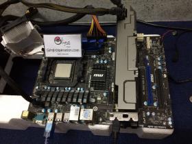 ขายแล้ว MSI-G46 [Am3+] G46 + Athlon II X3