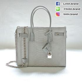 Python Light Gray กระเป๋าทรงสวยคลาสสิค!