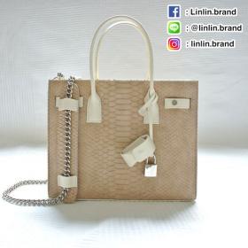 Python Beige กระเป๋าทรงสวยคลาสสิค!