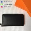 Black Zippy wallet - กระเป๋าหนังวัวแท้ 100% สุดนุ่ม