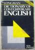 LONGMAN DICTIONARY OF CONTEMPORARY ENGLISH