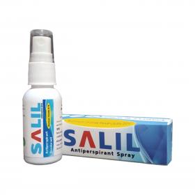  สเปรย์ระงับเหงื่อ ระงับกลิ่นกายรักแร้ มือ เท้า Salil (Aluminium Chloride)20%