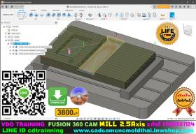FUSION360 CAM MILL 2.5 AXIS