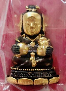 กุมารทองสี่หน้าเก้าตา เนื้อสัมฤทธิ์ปิดทองบางส่วน - สัมฤทธิ์ขัดเงา - ทองทิพย์ขัดเงา {ปล่อยขาดทุน..ราคาถูกกว่า ปี 2557 !!}