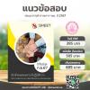 ข้อสอบ นักสังคมสงเคราะห์ปฏิบัติการ (พม) 2567